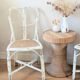 Pair of vintage restaurant chairs in rattan