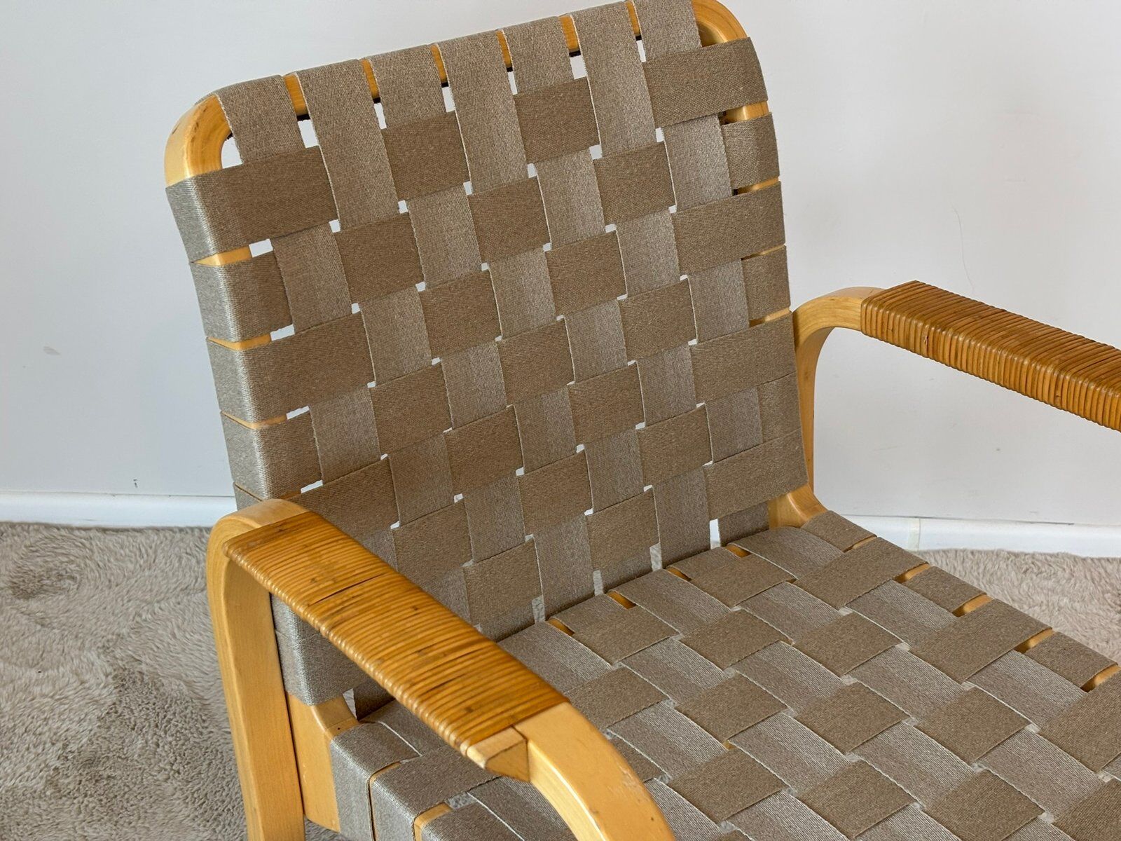 Model 45 lounge chair attributed to Alvar Aalto for Artek, 1970s
