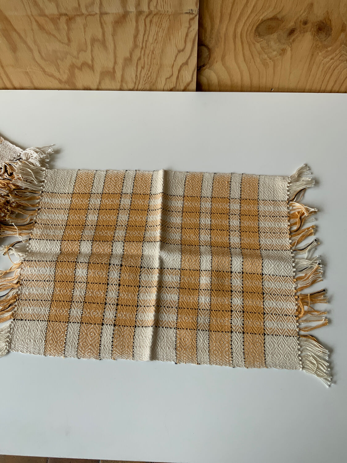 6 placemats Selency x Monoprix Croisé Laroche