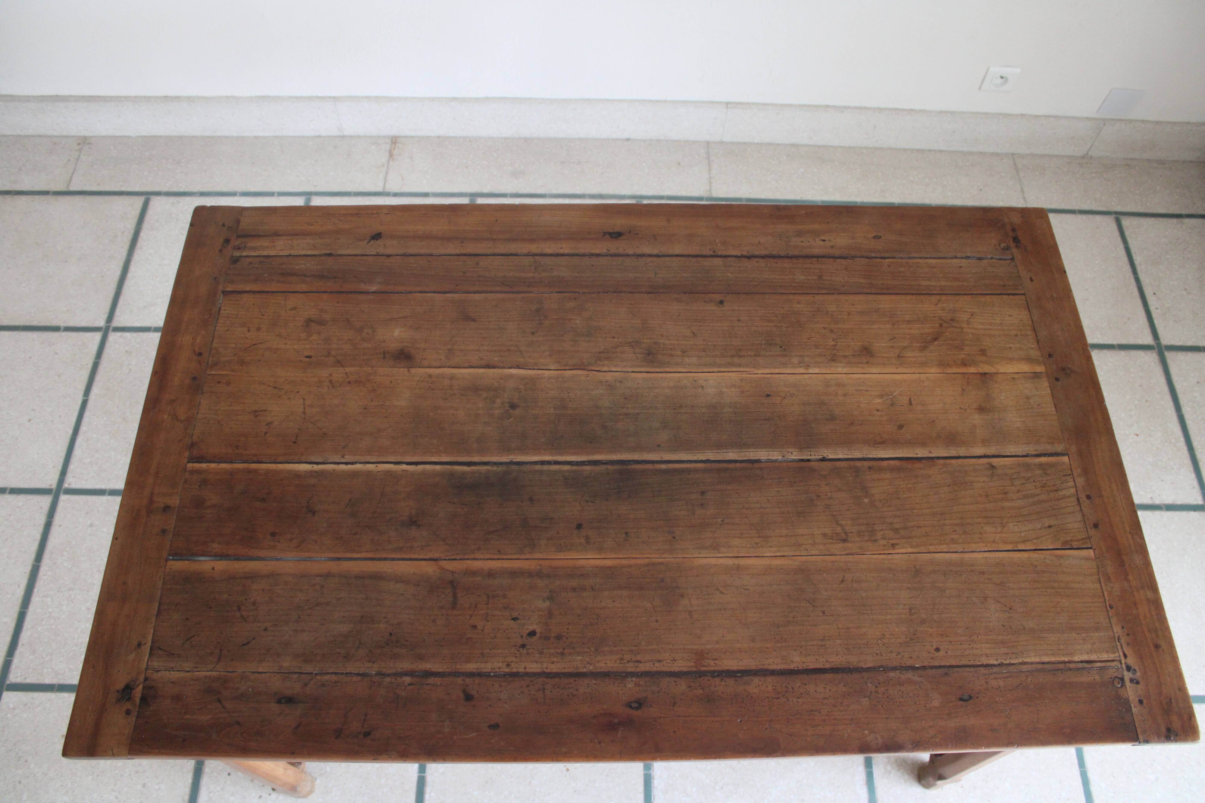 Antique cherry wood table