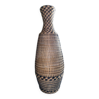 Vase en osier