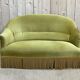 1950s velvet toad sofa