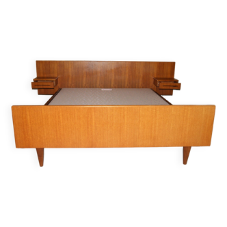 Scandinavian style teak bedroom early 1960s