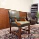 Set of Classic English Chesterfield Desk Chairs