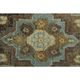 Vintage Turkish Oushak Handmade Wool Cotton Orange Runner Rug 100x358