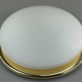 60s 70s Hustadt Leuchten Plafoniere ceiling lamp glass space age design