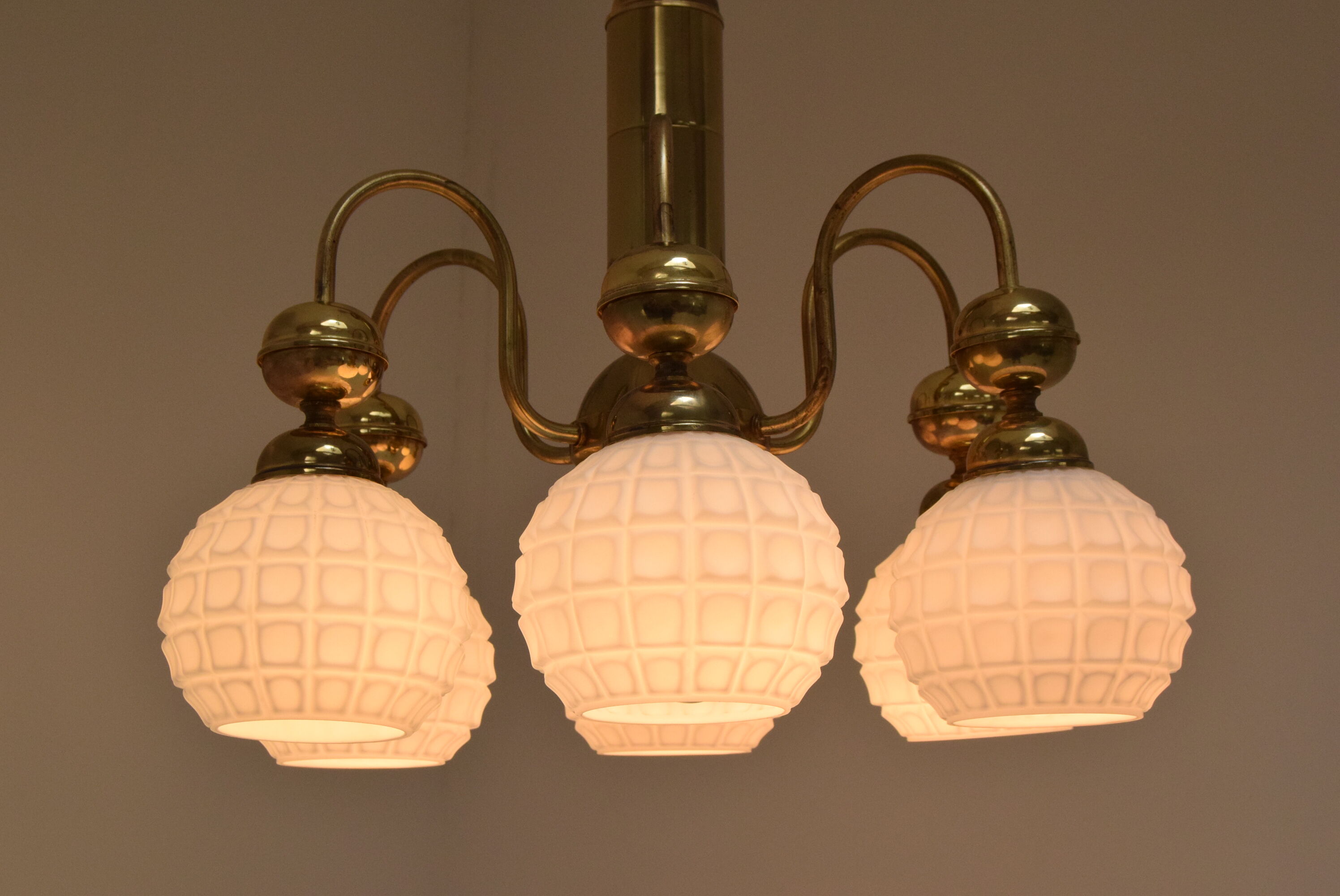 Mid-century Chandelier by  Kamenicky Senov,1960's.
