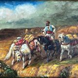 Pair of orientalist paintings