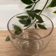 Set of 6 engraved glass wine glasses