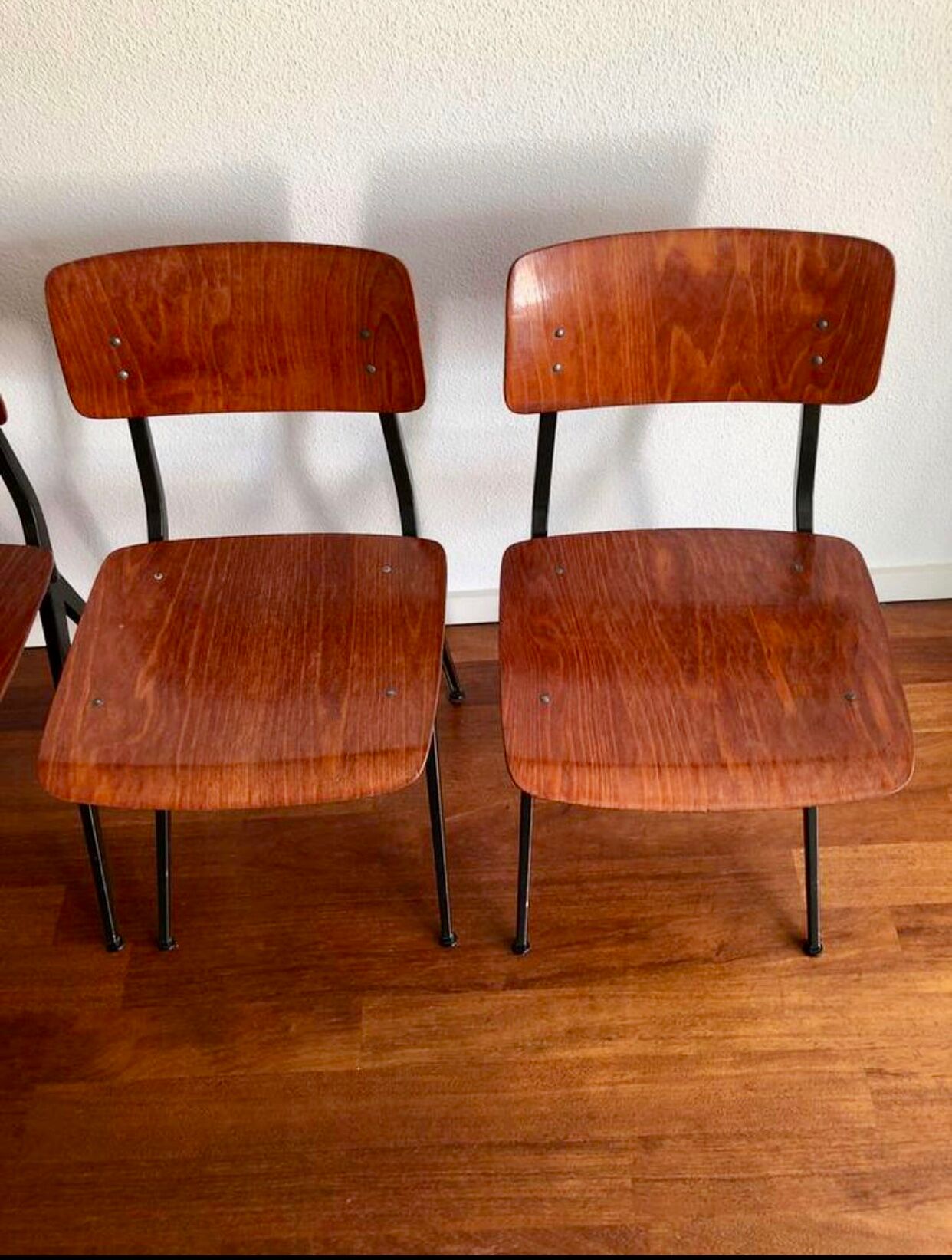 Set of 4 design chairs 60s Marko Spintoel by Kooistra