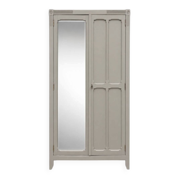 Armoire parisienne art déco rénovée miroir biseauté