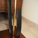 Scandinavian floor lamp in teak and metal from the 1960s-1970s