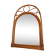Miroir en bambou vintage