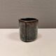Vase in several shades of blue, from Danish stogo art pottery