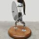 Vintage unique Italian metal figure table lamp