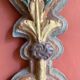 18th Century Italian Handcarved Polychrome Painted Pilaster Friezes, Set of 2
