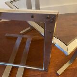 Stainless steel nesting tables