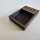 Bronze ashtray attributed to Jacques Lauterbach Plante vintage from the 1970s