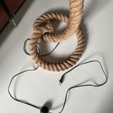 Rope floor lamp