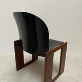 Pair of chairs of Afra and Tobia scarpa model dialogo