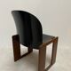 Paire de chaises d’Afra et Tobia scarpa modèle dialogo