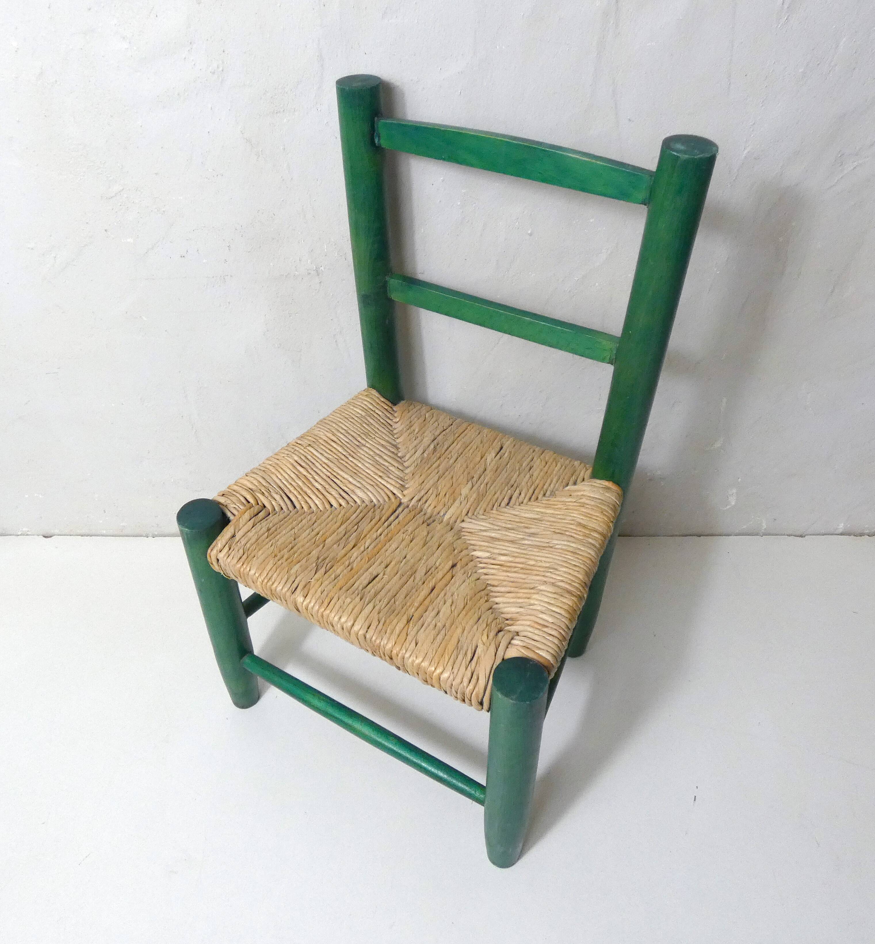 chaise enfant vintage