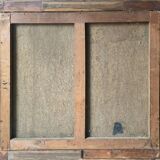 HST painting "Animated landscape at dusk" 19th century