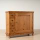 Antique Pine Biedermeier Cabinet with Four Drawers