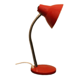 Aluminor desk lamp red 70's