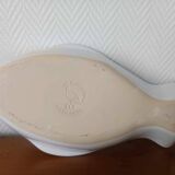 Grand plat à poisson en céramique vintage