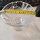 4 small Art Deco crystal glass bowls