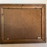 Signed marine painting on hardboard