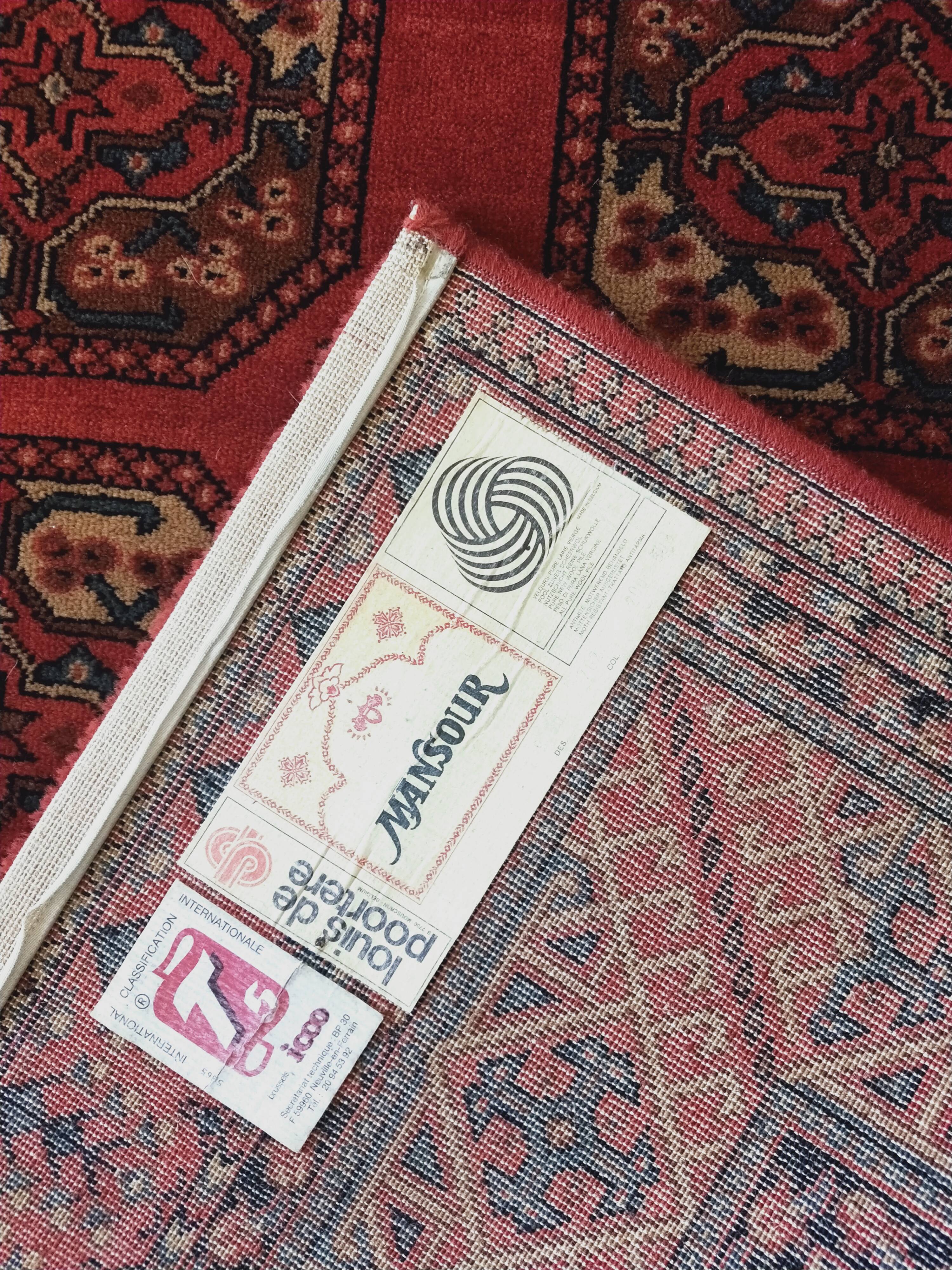 Mansour Oriental Carpet by Louis Portere