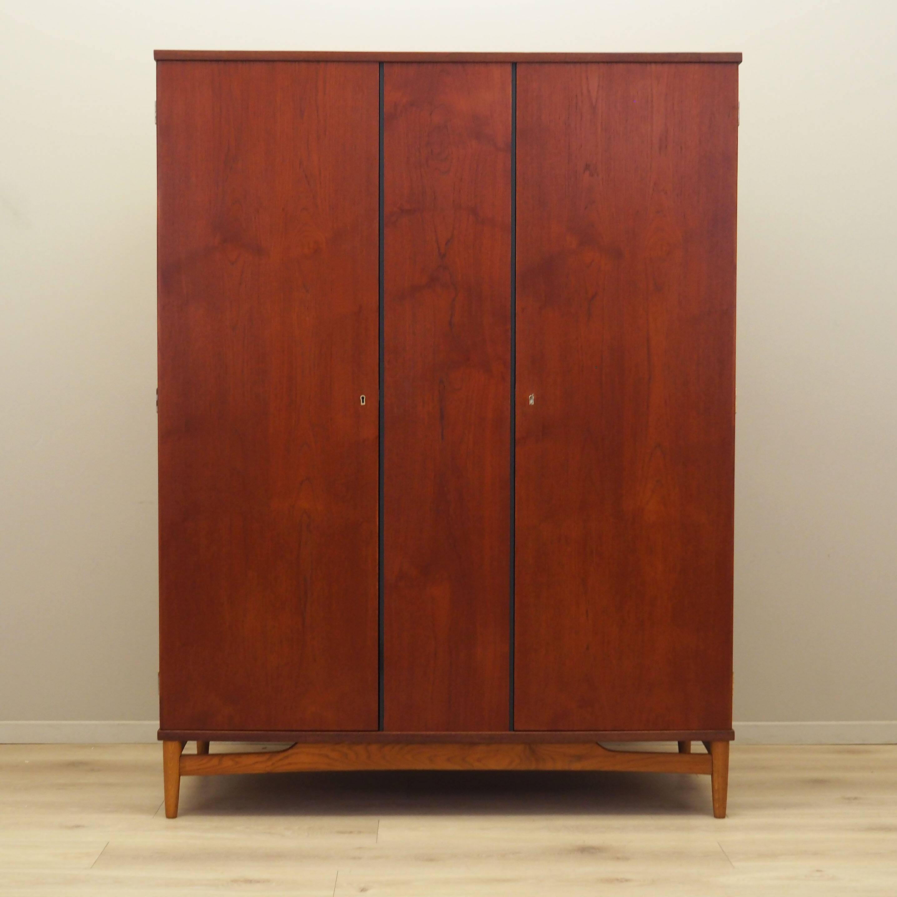 Teak wardrobe, Danish design, 1960s, production: Denmark