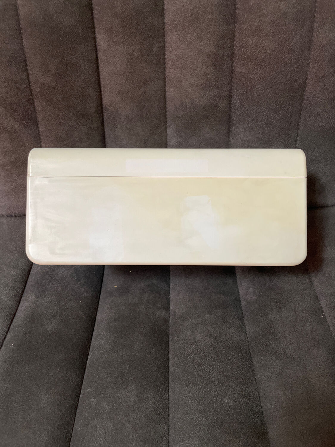 Vintage clock with flip flap junghans