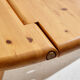 Pinewood dining set by rainer daumiller for hanex, set of 7
