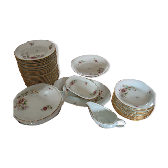 French porcelain table service