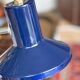 Lampe articulée de bureau en métal bleu, 1970
