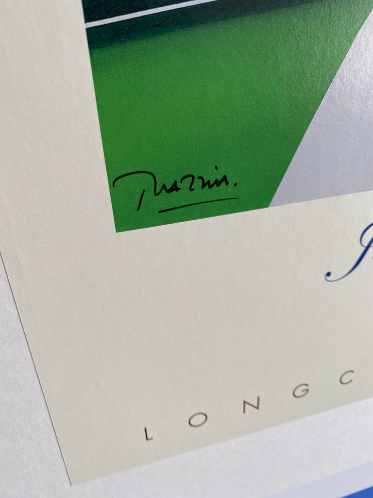 Poster Razzia - Day of the Grand Prix de Paris - Louis Vuitton 1988 - Signed by the artist