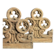Neogothic terracotta ornaments