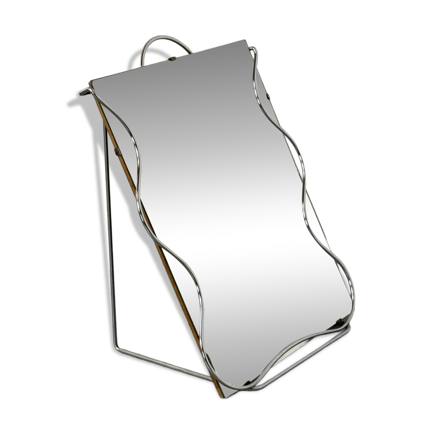 Vintage shoe shop store floor up mirror, 1930s