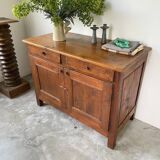 Jam cabinet, folk art furniture, oak, 19th century