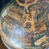 Vintage bar world map Italy 1970