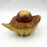 French Brioche Teapot "Shapes and Sculptures" 80s