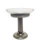 Art Nouveau bowl on stand, former Czechoslovakia, 1900s