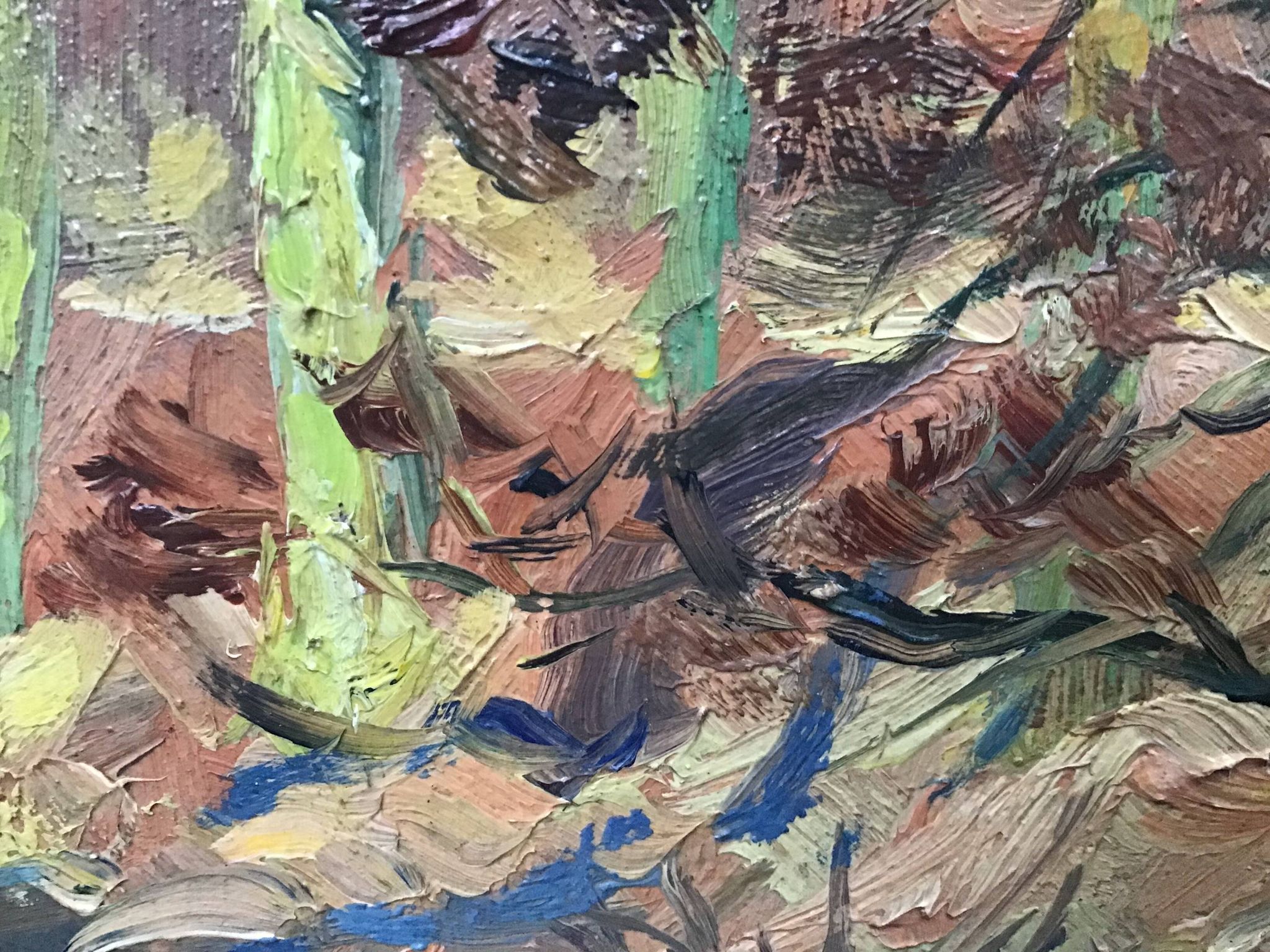 “Stream in the forest” by Modeste-Jean Lhomme. Liège school of landscape