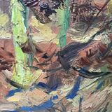 “Stream in the forest” by Modeste-Jean Lhomme. Liège school of landscape