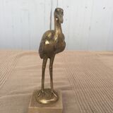 Heron brass statuette