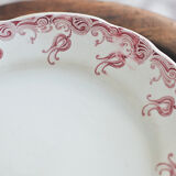 Cake stand Luna pattern by Manufacture Royale et Imperiale Nimy, ca. 1840s