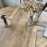 Maison Regain round elm table